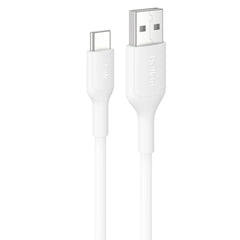 USB-A to USB-C Cable 15W, 3.3ft/1m, White