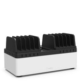 10-Device USB Charging Station with Fixed Dividers