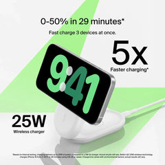3-in-1 Foldable Magnetic Charger with Qi2 25W