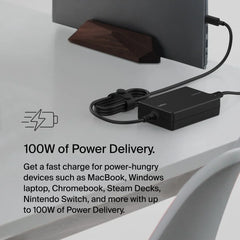 USB-C Core GaN Power Adapter 100W