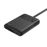 2-Outlet Charging Station with USB-A and 3 USB-C Ports 140W
