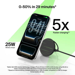 Magnetic Charger with Qi2 25W