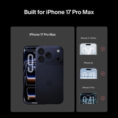 InvisiGlass Privacy Filter Screen Protector for iPhone 17 Pro Max