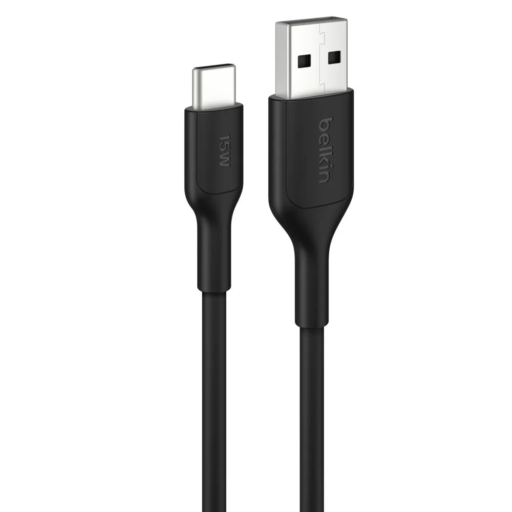 USB-A to USB-C Cable 15W, 3.3ft/1m, White