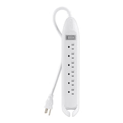 6-Outlet Power Strip with 12ft Cord