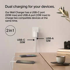 Dual Wall Charger 42W