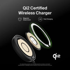 Magnetic Wireless Charging Pad with Qi2 15W