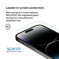 UltraGlass Blue Light Filter Screen Protector for iPhone 14 Pro