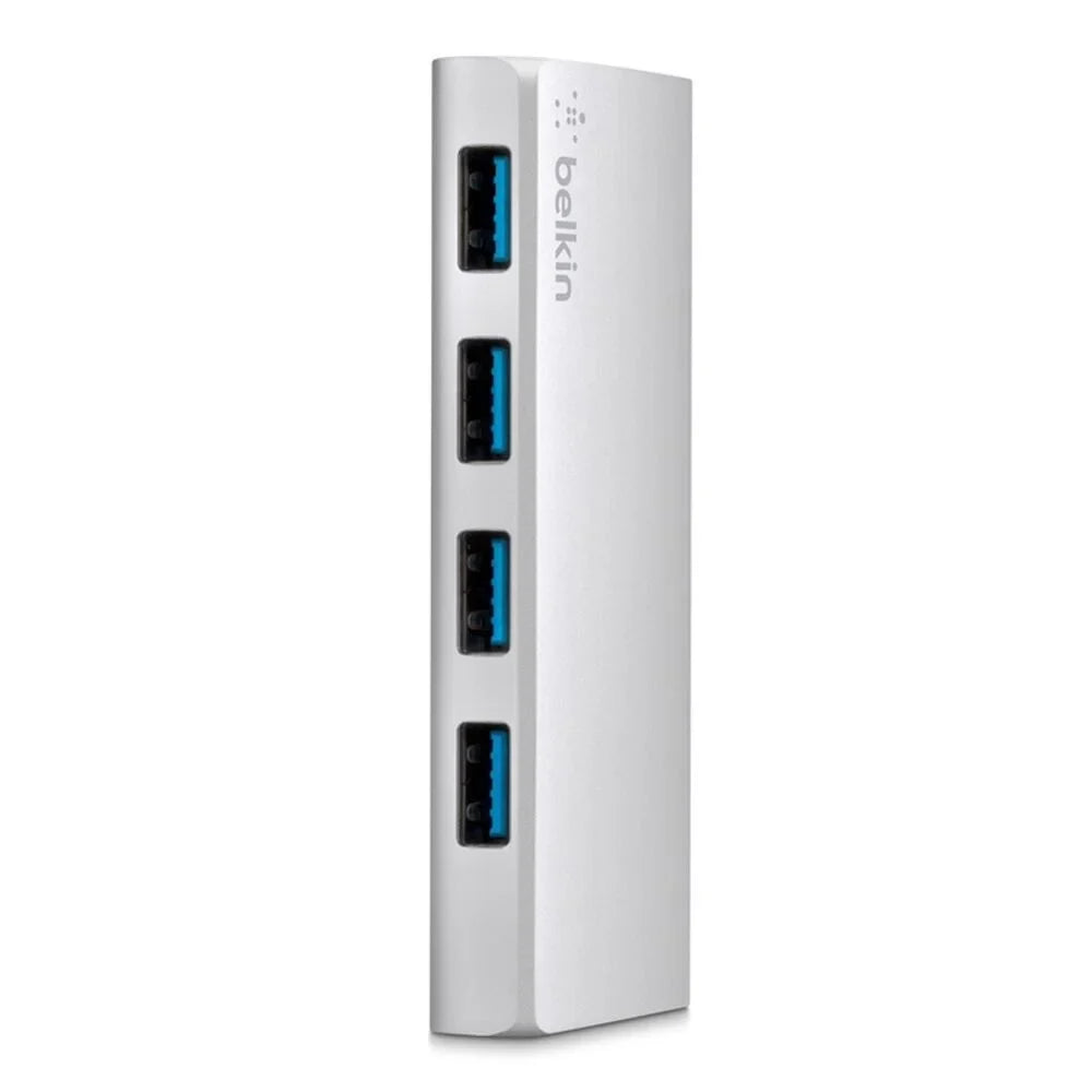 USB 3.0 4 Port Hub + USB-C Cable (USB Type-C) (Certified Refurbished)