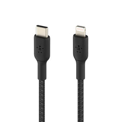 Braided USB-C to Lightning Cable (1m / 3.3ft, Black)