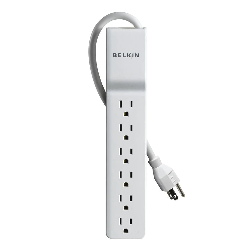 6-Outlet Home/Office Surge Protector, 4 ft. Cord